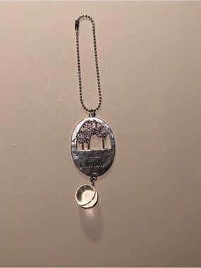 Silver 'Just Breathe' Tree Pendant Necklace - Inspirational Women’s Jewelry